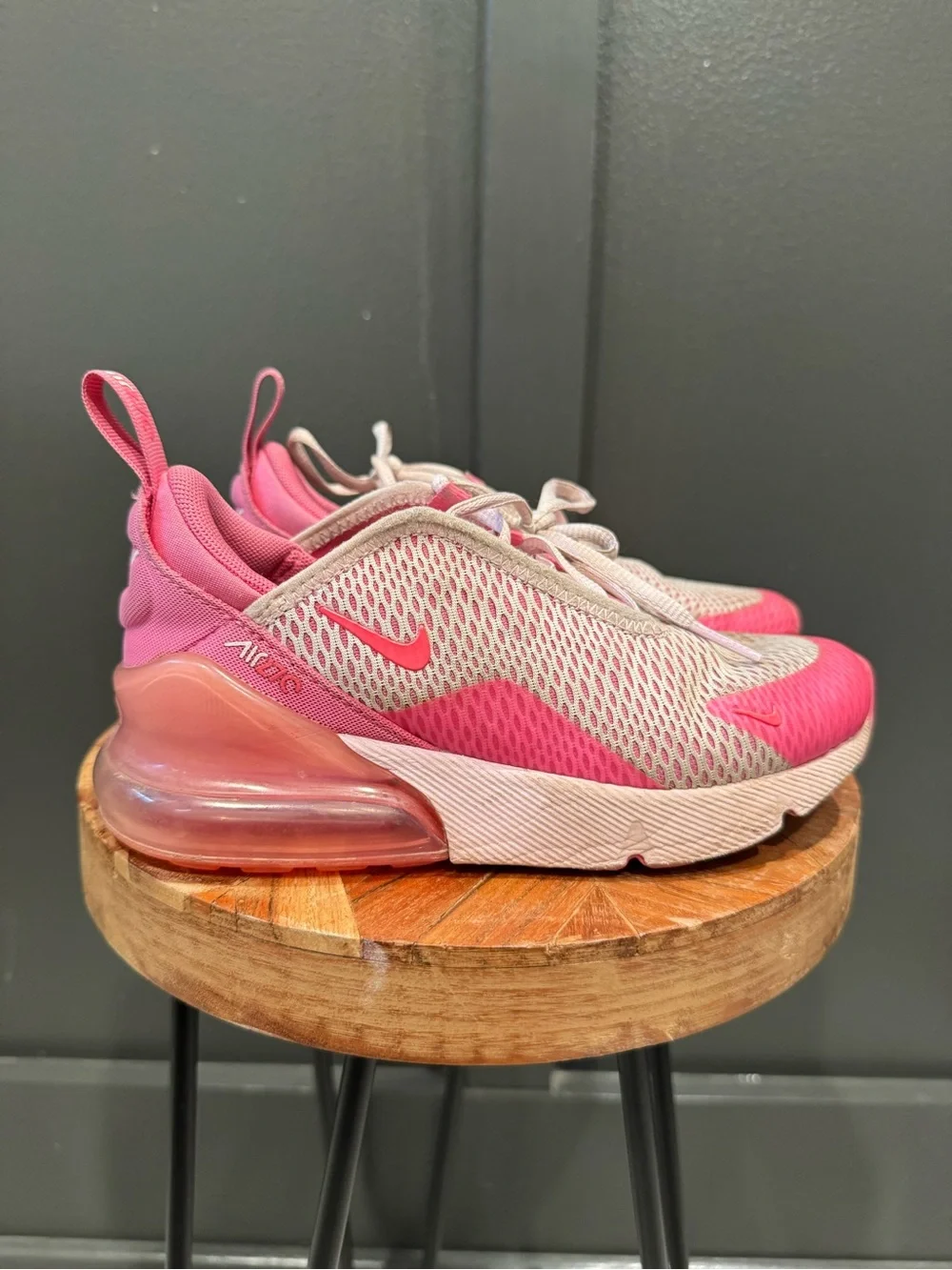 Nike Kids Pink Air Max 270 Sneakers